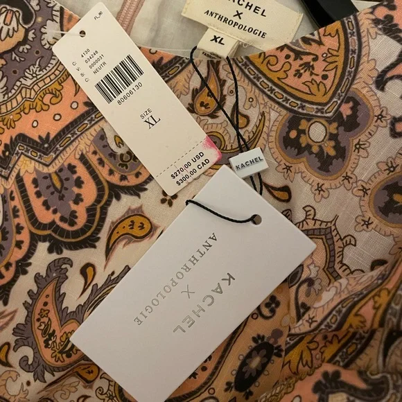 Kachel X Anthropologie Tiered Maxi Dress - Picture 5 of 5